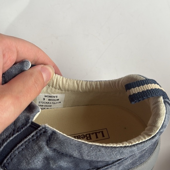 NWB L.L. Bean Women’s Denim look Boot Shoes / Clogs / loafers size 9 - Picture 8 of 11